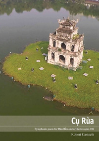 Cover of the score: photography of Lake Hoan Kiem, Hanoi, Vietnam
